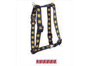 Yellow Dog Design H TSRBW100XS Team Spirit Red Black and White Roman Harness Extra Small