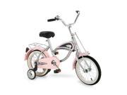 Morgan Cycle 41110 14 in. Cruiser Bicycle with Training Wheels in Pink