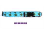Yellow Dog Design NPUD101S New Purple Polka Dot Standard Collar Small