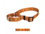 Yellow Dog Design M CMO101S Orange Camo Martingale Collar Small