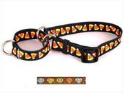 Yellow Dog Design M CSK103L Candy Skulls Martingale Collar Large