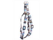 Yellow Dog Design SI BOS101S Brown Stripes Step In Harness Small