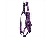 Yellow Dog Design SI LPUR104XL Leopard Purple Step In Harness Extra Large
