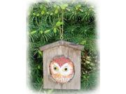 Songbird Essentials Owl House Ornament