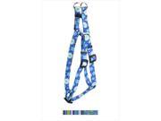 Yellow Dog Design SI BUS100XS Blue Stripes Step In Harness Extra Small