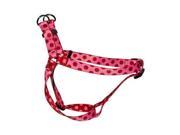 Yellow Dog Design SI VP101S Valentine Polka Step In Harness Small