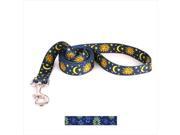 Yellow Dog Design TSBS104LD Team Spirit Black and Silver Lead 3 8 in. x 60 in.