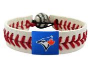 GameWear CB MLB TOB 1 Toronto Blue Jays Classic Baseball Bracelet in White and Red