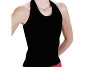 Pizzazz Performance Wear 8400 BLK 2XL 8400 Adult Halter Top Black 2XL