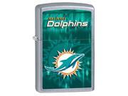 Zippo 28595 Miami Dolphins Street Chrome Lighter