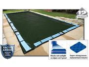 Arctic Armor WC848 12 Year 16 x36 Rectangle In Ground Swimming Pool Winter Covers