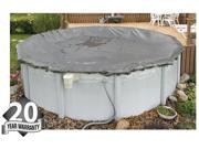 Arctic Armor WC9831 20 Year 18 x34 Oval Above Ground Swimming Pool Winter Covers