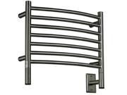 Amba Jeeves HCB 20 Jeeves H Curved Electric Towel Warmer in Brushed