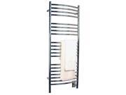 Amba Jeeves DCP 20 Jeeves D Curved Electric Towel Warmer in Polished