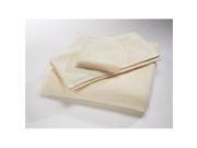 Home Source 10102SHN01 100 Percent Cotton Shower Towel Ivory