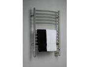 Amba Jeeves ECB 20 Jeeves E Curved Electric Towel Warmer in Brushed