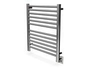 Amba Sirio S 2933 B Sirio B Electric Towel Warmer in Brushed 791 BTUs