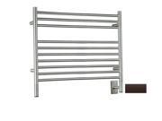 Amba Jeeves LSO 40 Jeeves L Straight Electric Towel Warmer in Oil Rubbed Bronze