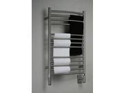Amba Jeeves CCB 20 Jeeves C Curved Electric Towel Warmer in Brushed