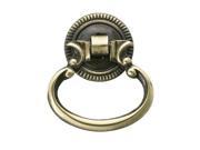 Amerock BP886AE Furniture Classic Accents Ring Pull Antique Brass