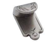 Amerock BP1583WN Inspirations Finger Pull Weathered Nickel