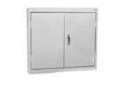 Sandusky WA11301230 05 Solid Door Wall Cabinet Dove Gray