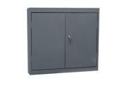 Sandusky WA11301230 02 Solid Door Wall Cabinet Charcoal
