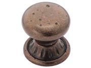 Amerock BP4485RBZ Ambrosia Round Knob Rustic Bronze