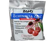 Zand Herbal Ozenge Echinacea Zinc Natural Cherry 15 L Ozenges Pack of 12