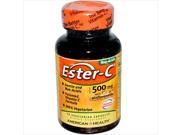American Health Ester C With Citrus Bioflavonoids 500 Mg 60 Vegetarian Capsules