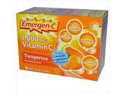 Alacer Emergen C Vitamin C Fizzy Drink Mix Tangerine 1000 Mg 30 Packets