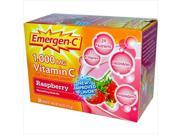 Alacer Emergen C Vitamin C Fizzy Drink Mix Raspberry 1000 Mg 30 Packets
