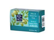 Kiss My Face Bar Soap Olive And Green Tea 8 Oz