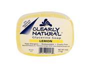 Clearly Natural Glycerine Bar Soap Lemon 4 Oz