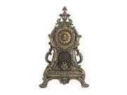 Unicorn Studios WU75950V4 Baroque Style Large Mantle Clock