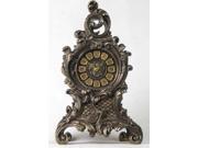 Unicorn Studios WU75924V4 Baroque Floral Mantel Clock