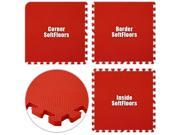 Alessco SFRD0834 SoftFloors Red 8 x 34 Set