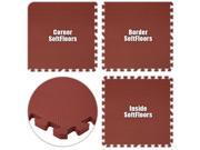 Alessco SFBY1026 SoftFloors Burgundy 10 x 26 Set