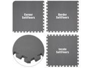 Alessco SFGY0202C SoftFloors Grey 2 X 2 X .625inch Corner
