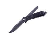 SOG FX21N CP Revolver Seal Knife Black Oxide with Clam Pack