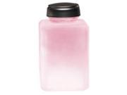 Menda 35381 ONE TOUCH SS SQUARE GLASS PINK FROSTED 6 OZ Dispensing Bottle