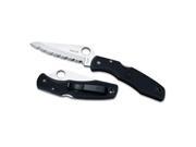 Spyderco 007387 Knife Pacific Salt Black FRN H 1 Spyder Edge