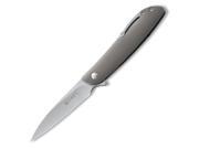 Columbia River Knife Tool CRK240XXP Onion Swindle Stainless Handle IKBS Plain