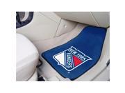 National Hockey League New York Rangers Printed Carpet Car Mats National Hockey League New York Rangers Printed Carpet Car Mats