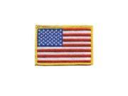 Blackhawk BH 90RWBV 2 in. x 3 in. Standard American Flag Patch with Hook and Loop in Red White Blue