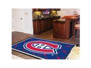 60 x92 Montreal Canadiens 5x8 Rug