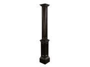 MAYNE 5837B Signature Lamp Post Black no mount