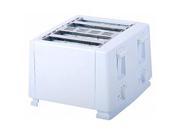 Brentwood Appliances TS 264 WHT 4 Slice Toaster White