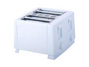 Brentwood Appliances TS 264 4 Slice Toaster White