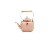 Old Dutch 887 2.5 Qt Solid Copper Tea Kettle with Brass Handle RPL num. 837